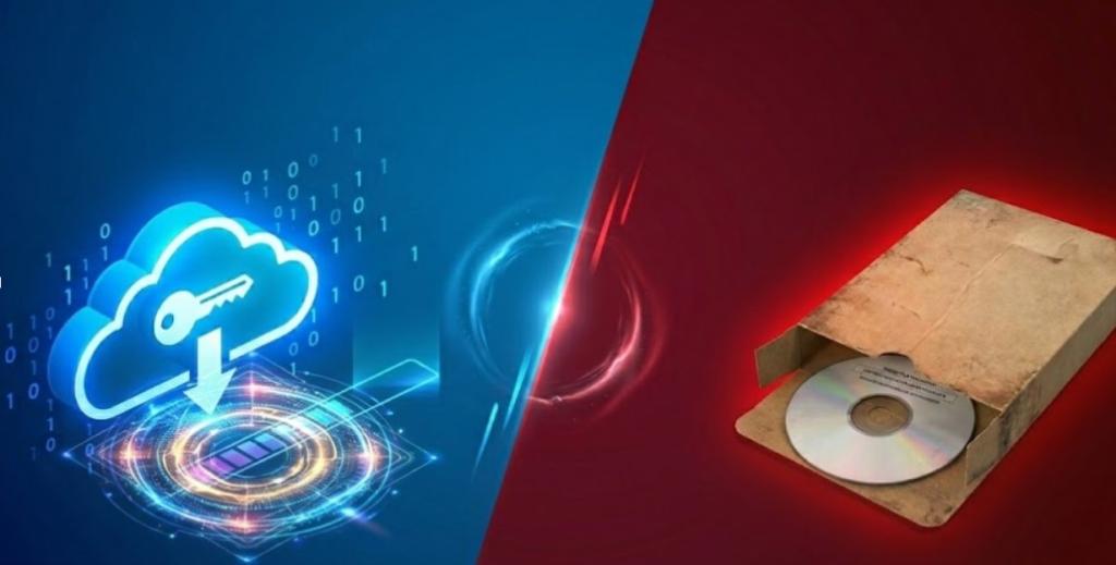 Дигитални срещу физически лицензи: Защо вече никой не купува софтуер в кутия?