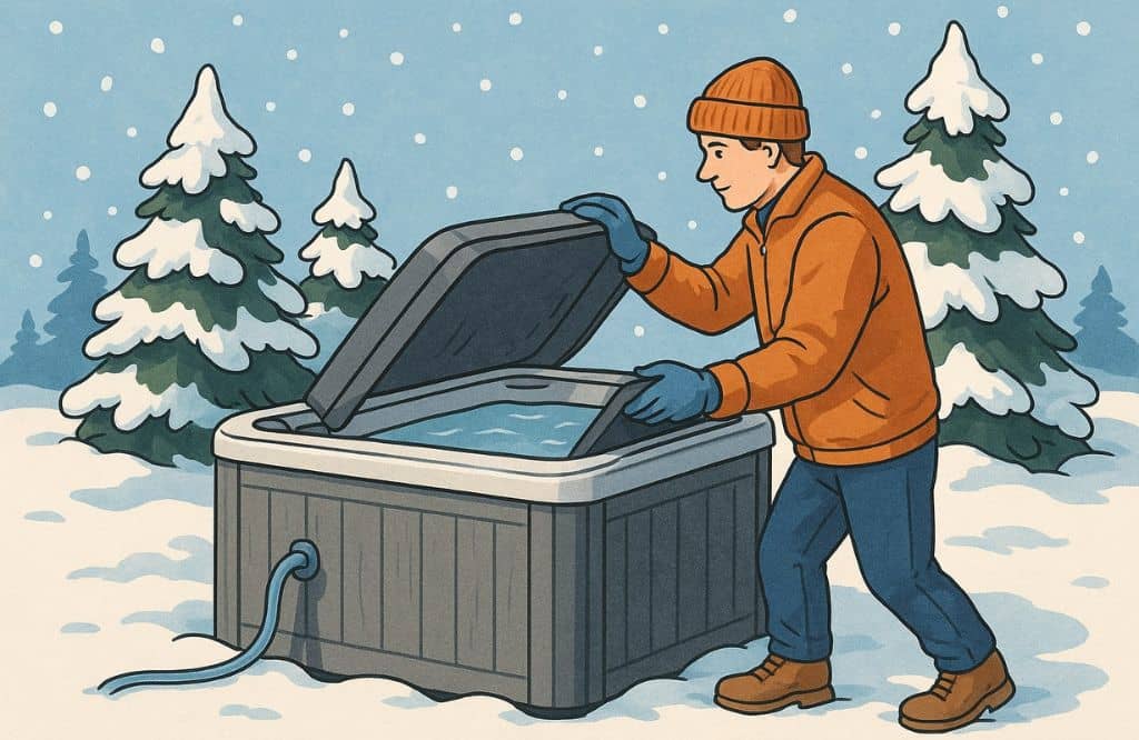Подготвяне на джакузи за зимата: практично ръководство за дълъг живот и безпроблемна работа